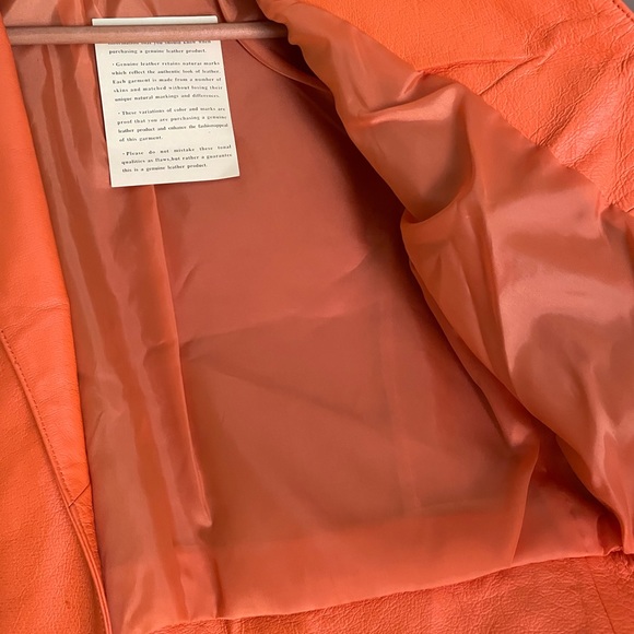 Newport News Women’s Moto Leather Jacket - Picture 5 of 13